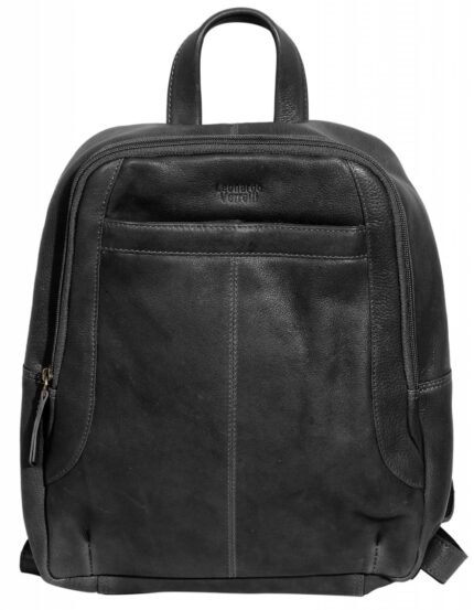 Leonardo Verrelli Echtleder Rucksack