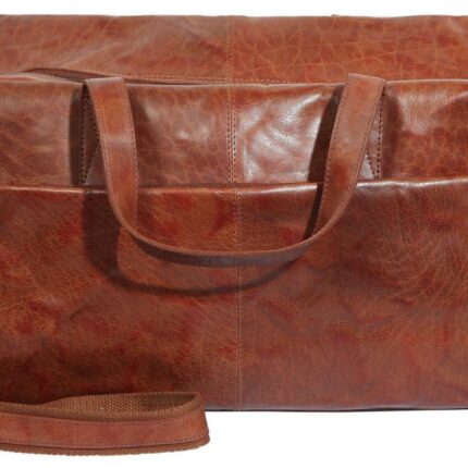 Leonardo Verrelli Echtleder Reisetasche