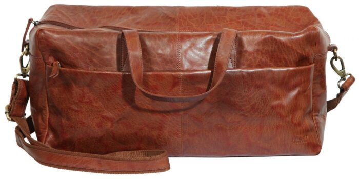Leonardo Verrelli Echtleder Reisetasche - Image 1