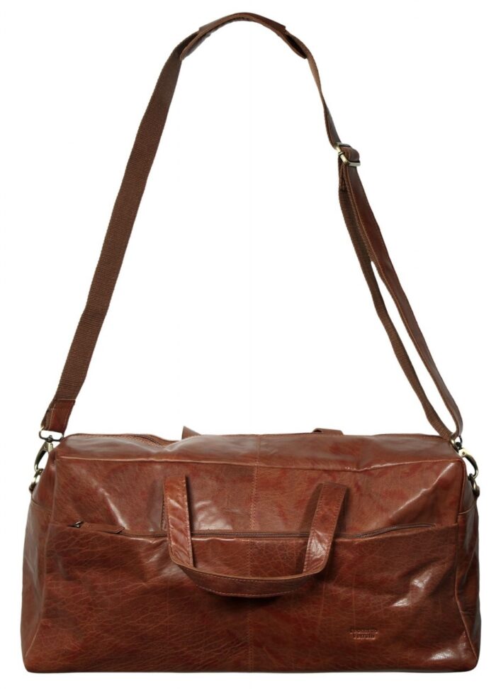 Leonardo Verrelli Echtleder Reisetasche - Image 3