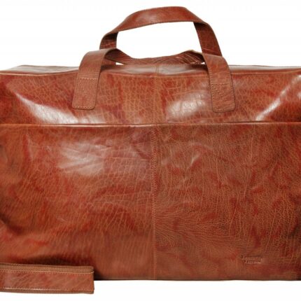 Leonardo Verrelli Echtleder Tasche Tragetasche