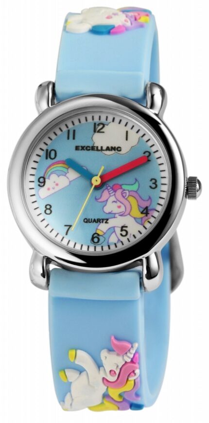 Excellanc Kinderarmbanduhr, Silikonarmband