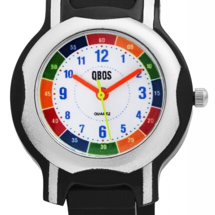 QBOS Kinderuhr mit Silikonarmband