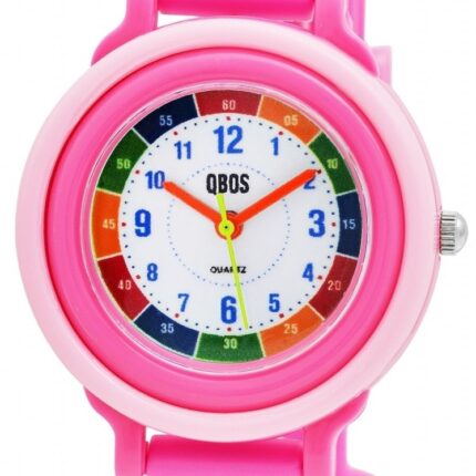 QBOS Kinderuhr mit Silikonarmband