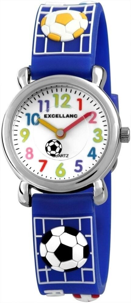 Excellanc Kinderuhr mit Silikonarmband