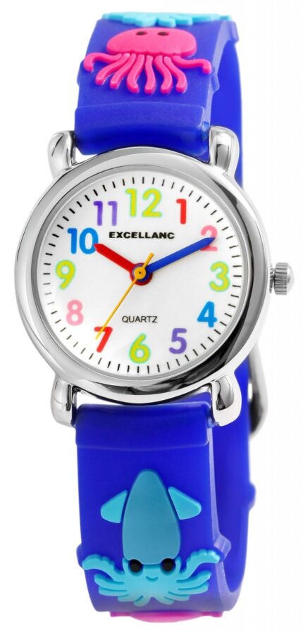 Excellanc Kinderarmbanduhr, Silikonarmband