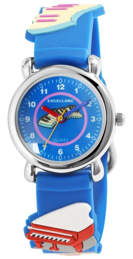 Excellanc Kinderarmbanduhr, Silikonarmband