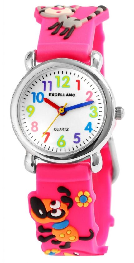 Excellanc Kinderarmbanduhr, Silikonarmband