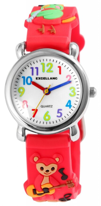 Excellanc Kinderarmbanduhr, Silikonarmband