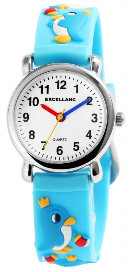 Excellanc Kinderarmbanduhr, Silikonarmband