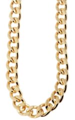 Akzent Panzerkette, Edelstahl, goldfarben, Stärke 1mm - Image 2