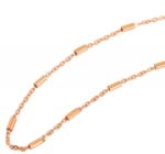 Akzent Ankerkette, Edelstahl, roségoldfarben, Stärke 2mm - Image 2