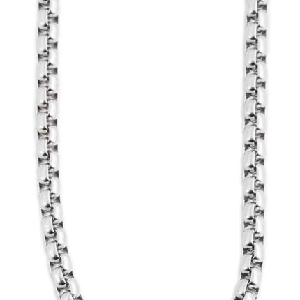 Akzent Veneziakette, Edelstahl, silberfarben, Stärke 3mm