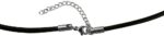 Akzent Echtleder Kette mit Anhänger, Länge: 25 cm / Stärke: 3 mm - Image 2