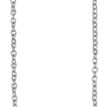 Akzent Edelstahl Kette mit Gravur-Anhänger, 75+5 cm