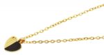 Akzent Edelstahl Halskette mit Herz-Anhänger, Länge: 43+5cm - Image 6