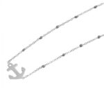 Akzent Ankerkette aus Edelstahl, Ankeranhänger, 43+5 cm - Image 2