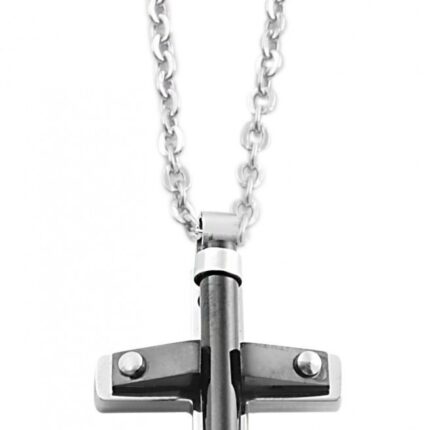 Akzent Edelstahl Damen Ankerkette, Länge: 45 cm / Stärke: 1 mm