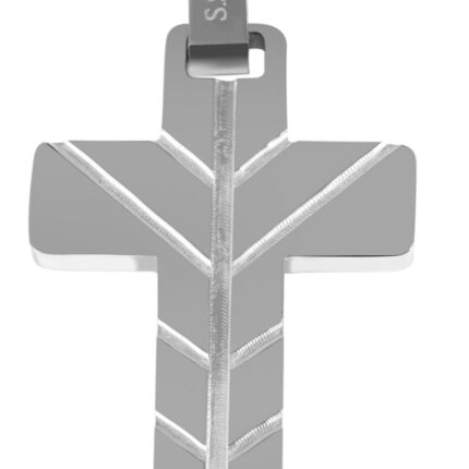 Akzent Anhänger, Kreuz, Edelstahl