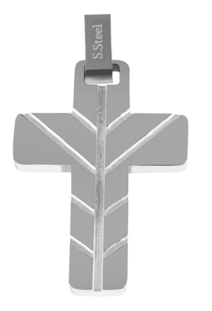 Akzent Anhänger, Kreuz, Edelstahl