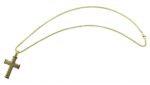 Akzent Erbskette mit massiven Kreuzanhänger, Edelstahl, 61 cm - Image 8