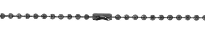 Akzent Kugelkette mit Kreuzanhänger, Edelstahl, 61 cm - Image 6