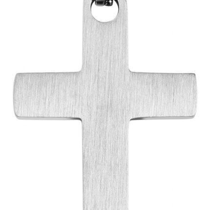 Akzent Anhänger aus Edelstahl, Kreuz, gravurfähig