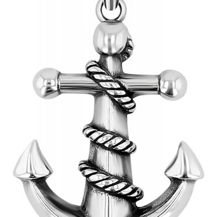 Akzent Anker Anhänger "Nautilus", Edelstahl