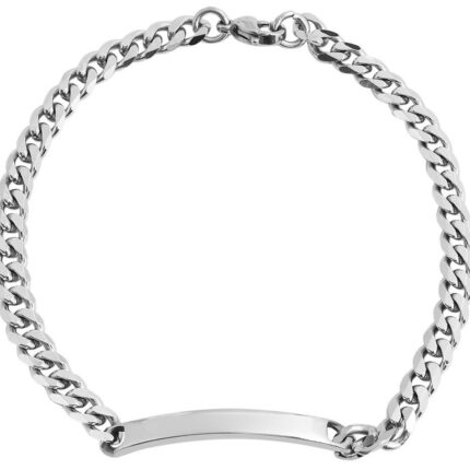 Akzent Panzerketten-Armband aus Edelstahl
