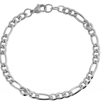 Akzent Figaro-Armband, Edelstahl