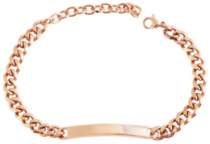 Akzent Edelstahl Gravurarmband, 16+5 cm