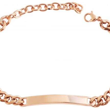 Akzent Edelstahl Gravurarmband, 16+5 cm