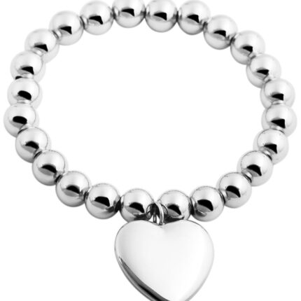 Akzent Kugelarmband aus Edelstahl