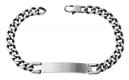 Edelstahl Armband, Länge: 20,5 cm