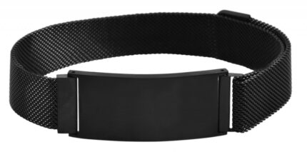 Edelstahl Milanesearmband, Magnetschließe
