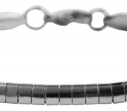 Akzent Armband aus Edelstahl, silberfarbig