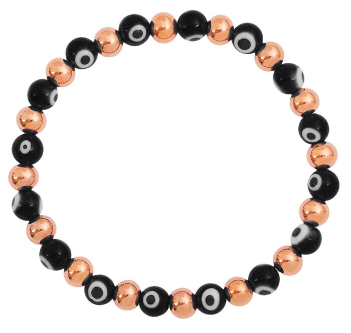 Akzent Kugelarmband aus Edelstahl, Nazar-Auge - Image 2