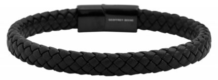 Akzent Echtlederarmband, geflochten