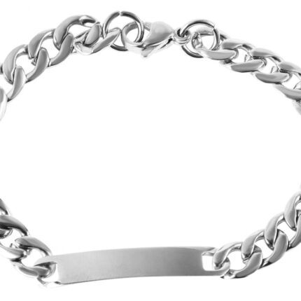 Akzent Identarmband, Edelstahl