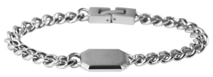 Akzent Panzerarmband aus Edelstahl, gravurfähig