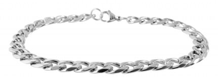 Edelstahl Panzerkettenarmband