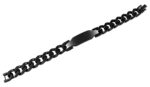 Edelstahl Armband mit Gravurplatte, - Image 4