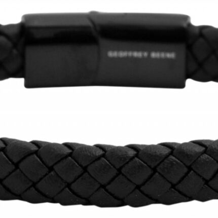 Akzent Echtlederarmband, geflochten