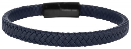 Akzent Echtlederarmband, geflochten