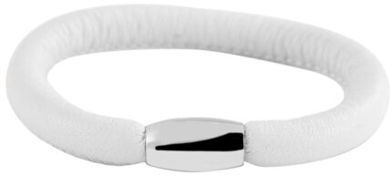 Cham Cham Echt-Leder Rundarmband aus Schafsleder, Länge 18 cm, Breite 7 mm