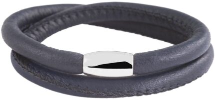 Cham Cham Echt-Leder Rundarmband, Länge 36 cm, Ø 6,7 mm