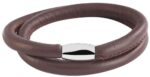 Cham Cham Echt-Leder Rundarmband, Länge 40 cm, Ø 6,7 mm