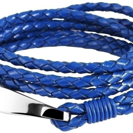 Akzent Echtleder-Wickelarmband