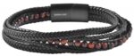 Akzent Armband aus Echtleder mit braunem Tigerauge