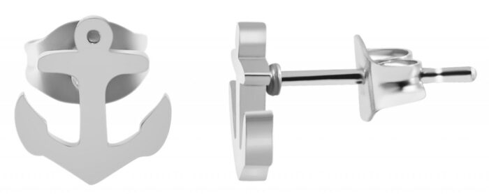Akzent Ohrstecker, Anker, Edelstahl - Image 4